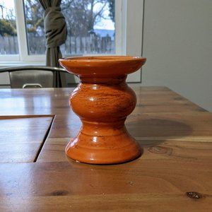 5/$25 Fall Orange Candle Holder